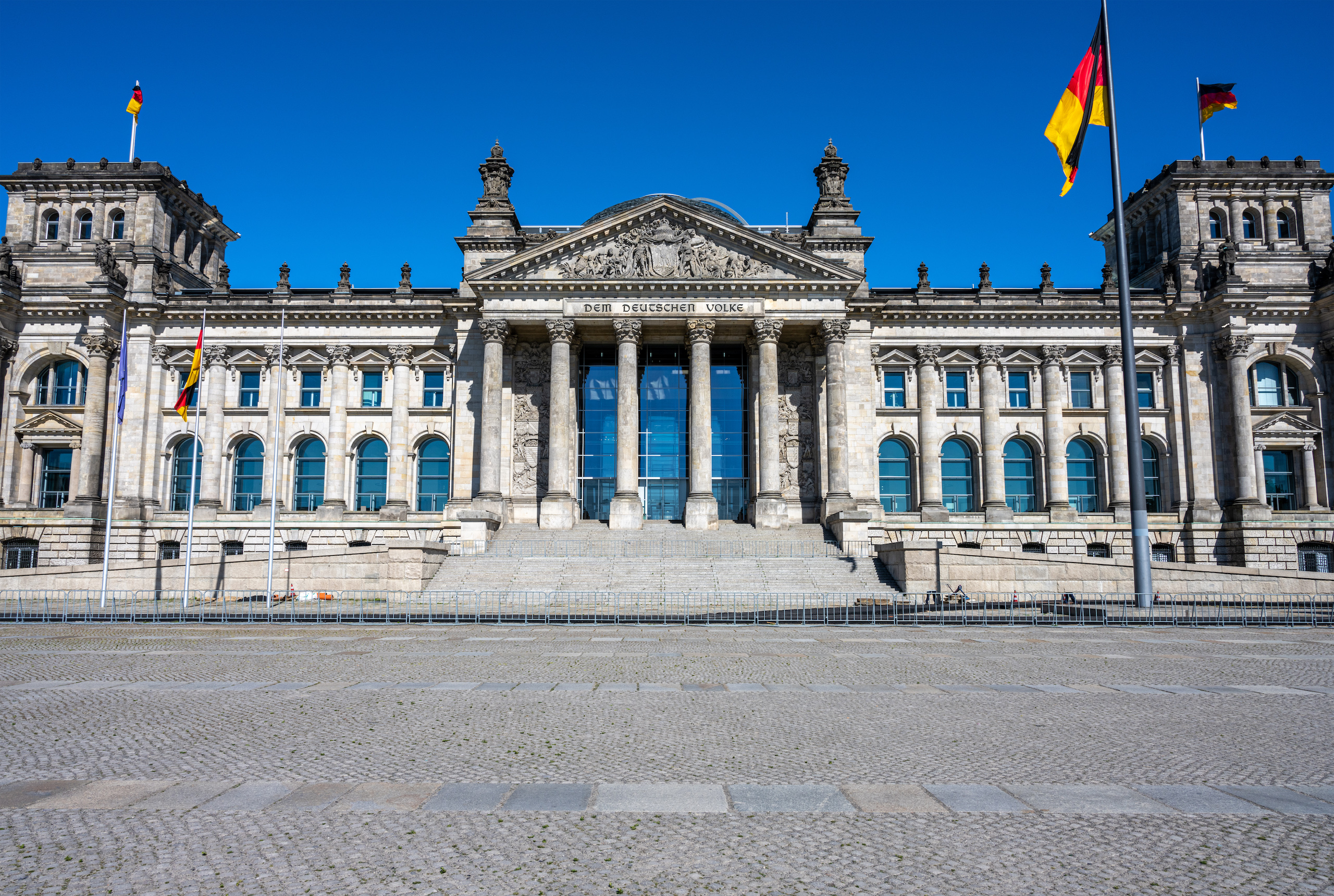 Bild des Reichstagsgebäudes in Berlin
